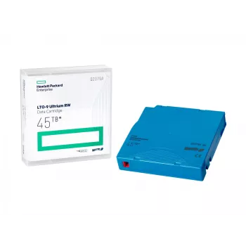 Cartucho de dados HPE LTO-9 Ultrium 45TB RW
