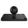 Base esférica RAM Mounts 1,5 polegadas x 2,5 polegadas padrão de 4 furos preto 95g