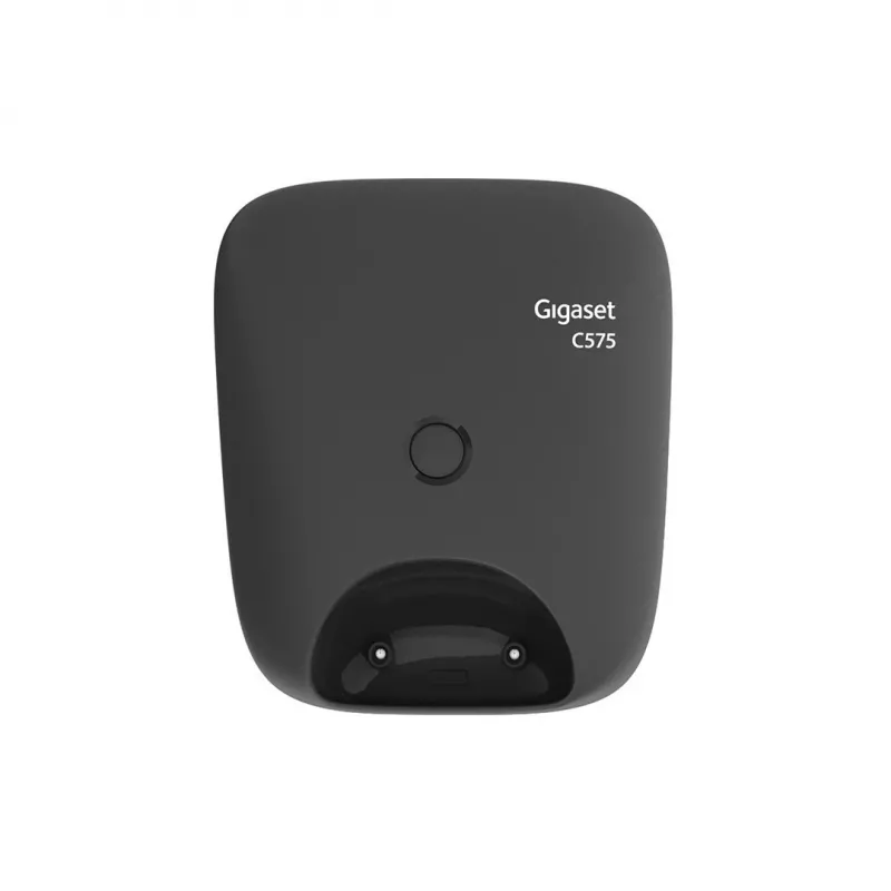 Telefone analógico/DECT Gigaset C575 com identificação de chamadas preto