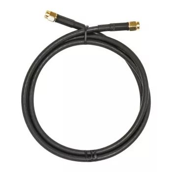 Cabo coaxial MikroTik SMASMA 1m SMA preto