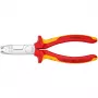 Alicate de descarnar Knipex 13 46 165 vermelho, amarelo