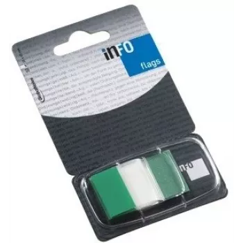 Índice de notas adesivas não especificado Global Notes 0718-204 25×43 mm verde
