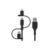 Belkin Cabo universal Lightning/Micro/USB-C
