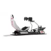 Cadeira gaming universal Playseat Formula Instinct F1 Edition assento acolchoado preto branco