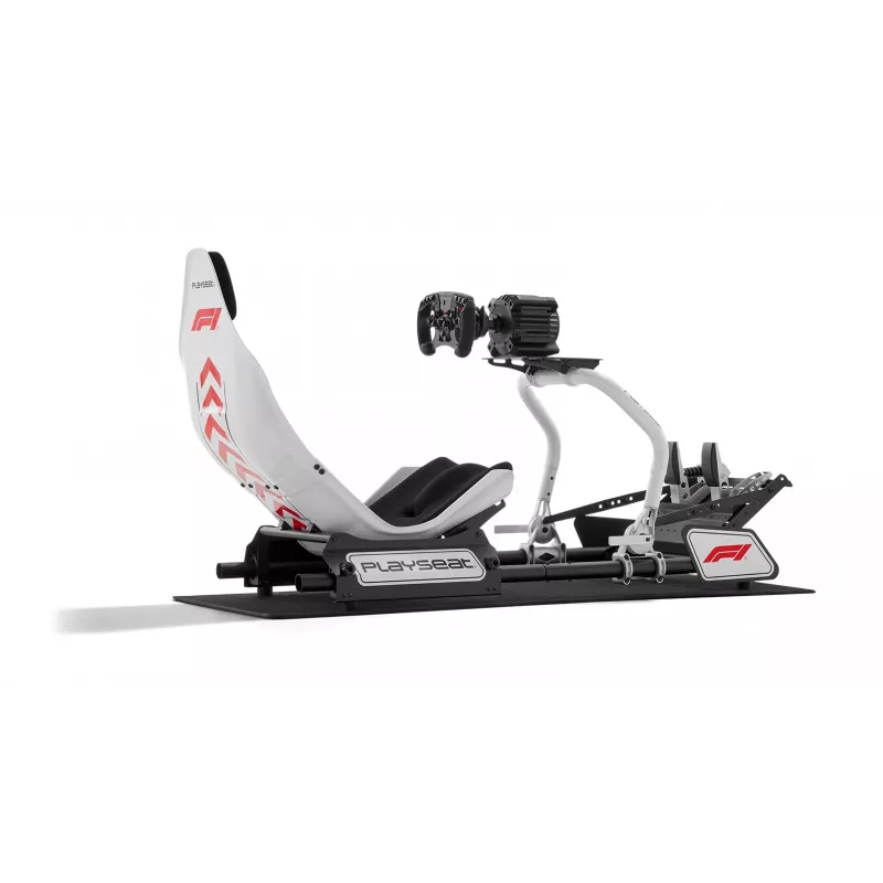 Cadeira gaming universal Playseat Formula Instinct F1 Edition assento acolchoado preto branco