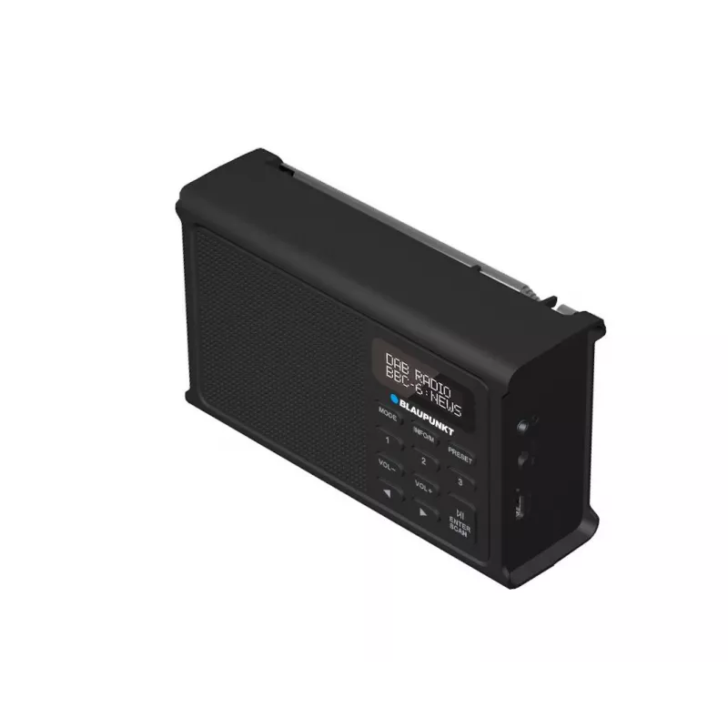 Rádio portátil Blaupunkt DR3BK preto