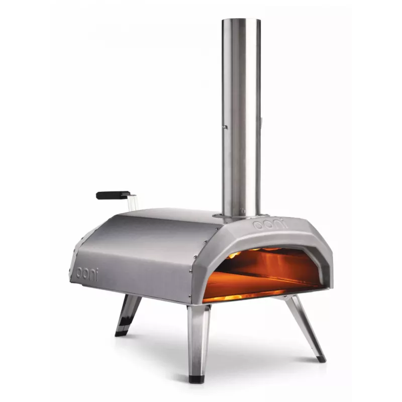 Ooni Karu 12, 1 pizza/pizzas, aço inoxidável, 30 cm, 500 °C, 304,8 x 304,8 mm, 15 min