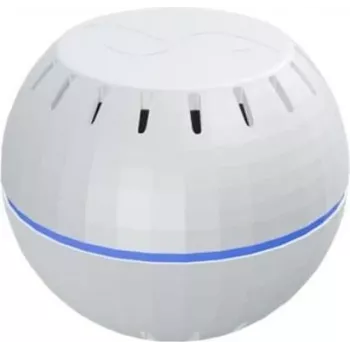 Sensor de temperatura e humidade Shelly Wave H&T Branco — conectividade sem fios, alimentado por pilha, compacto