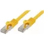 shiverpeaks BASIC-S Cabo de rede Cat7 1m Amarelo