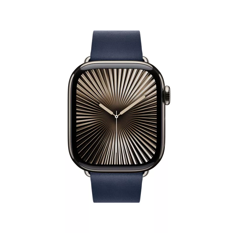 Bracelete Apple 42mm Deep Blue Modern Buckle Small azul
