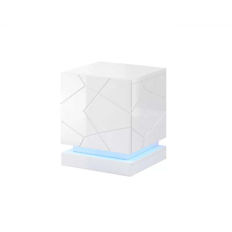Conjunto de iluminação de cabeceira Cama Meble QIU — LED de sobrepor azul, alimentação AC, 2 unid.