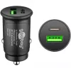 Goobay 59521 Carregador móvel universal preto isqueiro carregamento rápido automóvel