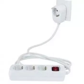 Extensão elétrica REV 0012392114 2 m 4 tomadas AC interior Branco