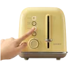 Torradeira de 2 fatias BUYDEEM, modelo DT620E, cor Mellow Yellow, UE