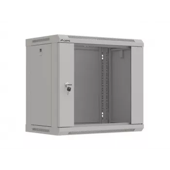 Armário de rack Lanberg WF03-5309-10S 9U rack de parede preto