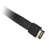 Adaptador Akasa Low Profile PCI Bracket USB 3.1 Type-C - preto - adaptador - digital/dados