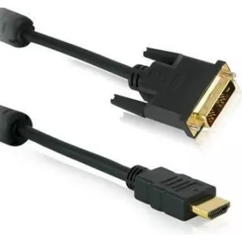 Cabo de rede helos UTP Cat6 fino 7,5 m – preto