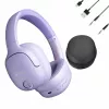 Auscultadores MANTA HDP1001PU Rytmo Elegance roxo over-ear com fios, modelo HDP1001PU