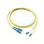 Cabo de fibra ótica duplex patch monomodo LC / SC, 9/125, comprimento: 10 m, Good Connections® (LW-910LS)