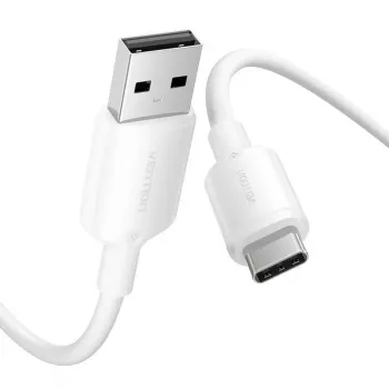 Cabo USB-C para USB 2.0/1M branco Ctqwf Vention