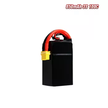 Bateria Lipo Extralink 850MAH 3S com XT30 100C para drones FPV, veículos RC