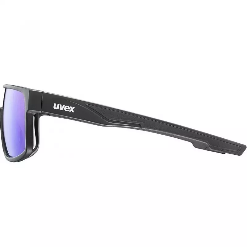 Óculos multisport UVEX lgl 51 — armação de aro completo, preto