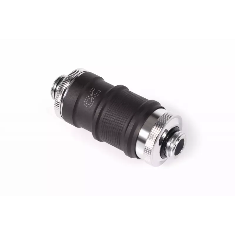 Adaptador de bloco de água Aquatuning GmbH 13876 Latão Níquel Plástico Preto Cromado