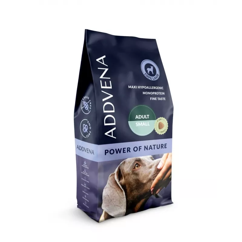 ADDVENA Power of Nature Adult Small Lamb - alimentação seca para cães - 10kg