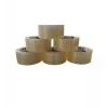 BSTech fita de embalagem acrílica transparente de desenrolar silencioso, 48 mm x 66 m