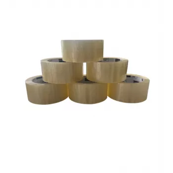 Fita adesiva de embalagem BESTPAK Silent Release Acrylic transparente 48 mm x 60 m