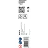 Bosch 2608597628 PRO Wood broca de serpente para madeira, 14 mm, comprimento total 235 mm, comprimento útil 170 mm, haste sextavada