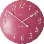 NeXtime Relógio 3084rz London Arabic, Ø34,5 cm, parede, rosa/branco