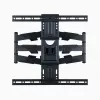 Suporte de parede para TV ART para LCD/LED 40–75 polegadas até 45 kg, inclinável e orientável, altura 52–380 mm, máx. VESA 600x400