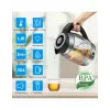 Chaleira elétrica Forme FKG-448 1,7 l 2200 W preto