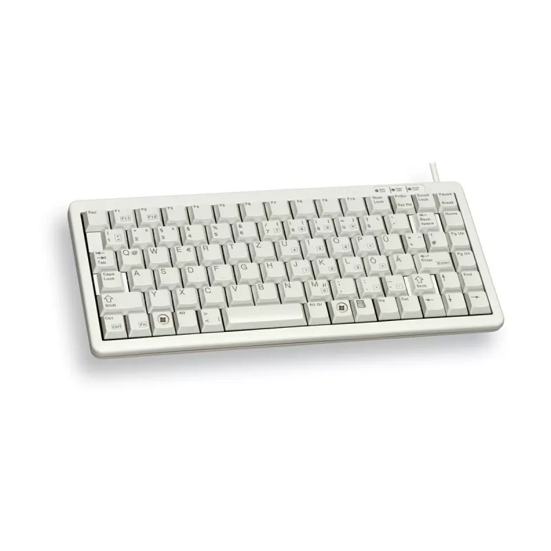 Teclado CHERRY G84-4100 universal USB QWERTY US-inglês cinzento