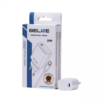 Carregador 20W USB-C + cabo USB-C branco