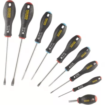 Conjunto de chaves de fendas STANLEY FATMAX FMHT65424-0 – 20 peças, chaves de fendas retas, pontas planas e Pozidriv