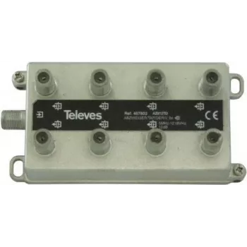 Splitter Televes AZ812TD 8 vias 5–1218 MHz 12 dB