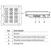 Hikvision DS-KD-KP/S Acessório para intercomunicadores Teclado