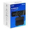 Webcam Savio CAK-06 3840 x 2160 Pixel USB preta
