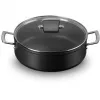 Sauté antiaderente reforçada Le Creuset com tampa de vidro 28 cm