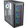 Caixa de PC Silentware Air 100 preto — caixa mid-tower compatível com ATX, preto