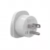 Adaptador de viagem GEMBIRD A-AC-USMINTF — universal para tomada dos EUA, 10 A