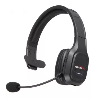 Headset Bluetooth Audiocore 74452 auscultadores cancelamento de ruído microfone call center Google Siri escritório sem fios