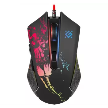 Rato gaming ótico com fios DEFENDER GM-933 SIN'SISTER 7200dpi 6P RGB