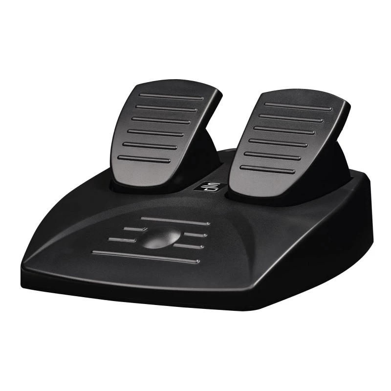 Volante + pedais Subsonic SA5426-NG preto USB rotação 180°