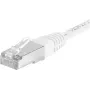Cabo de rede Dexlan 858360 0,5 m Cat6a S/FTP branco