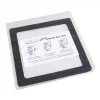 Filtro de poeira DEMCiflex 120 mm, quadrado – preto/branco