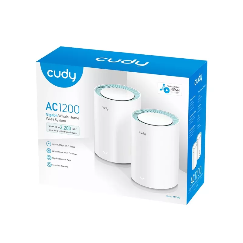 Sistema Mesh Cudy M1300 2-PACK