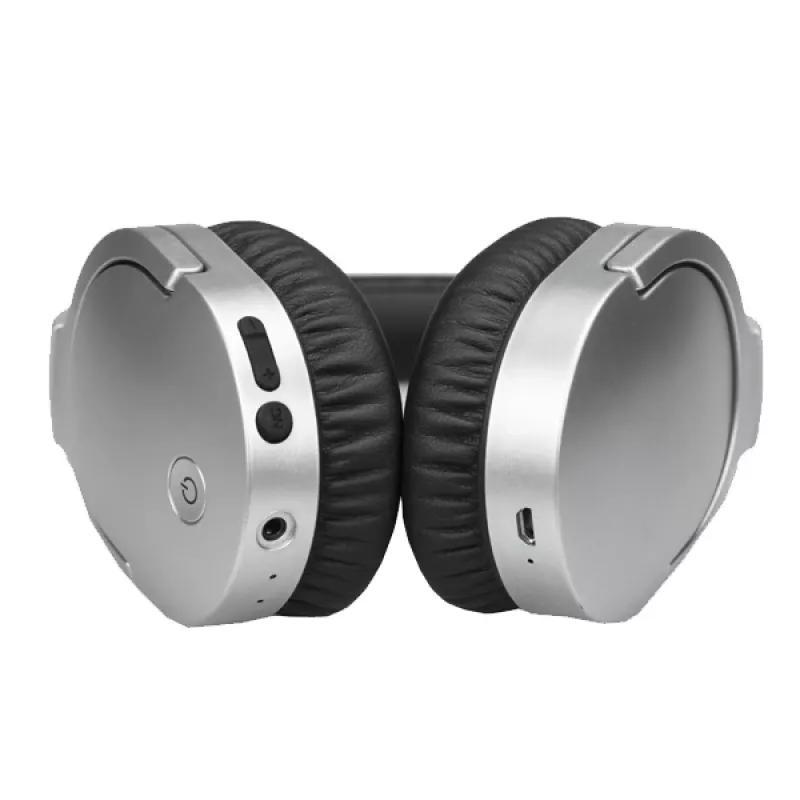 Headset Denver BTN-207 prateado